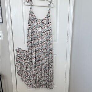 Kate Quinn Lotus Flower Prairie Dress NWT XXL